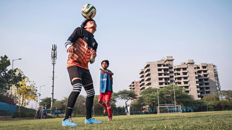 Indien, Lernen für sonnige Aussichten für Slumkinder