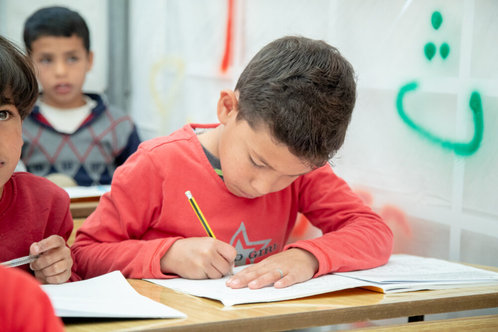 Libanon, Zeltschulen für Geflüchtete