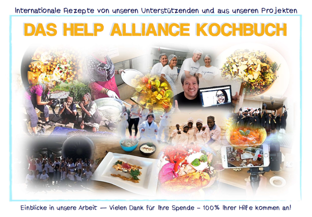 Cover help alliance Kochbuch DEU