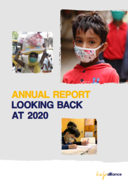 Cover help alliance annnual report 2020