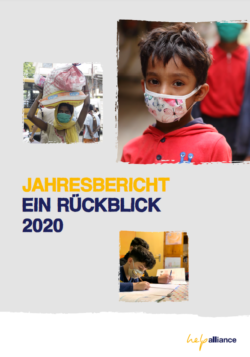 Cover help alliance Jahresbericht 2020